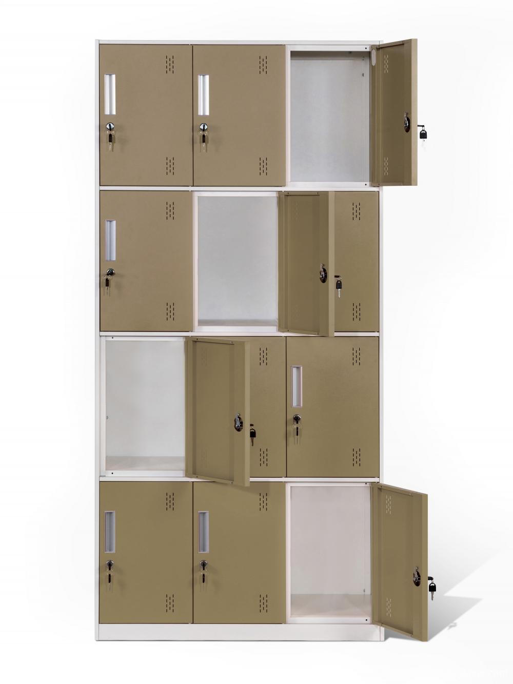 12 compartment steel locker large storage full locker for office employee