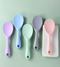 Premium Heat Resistant Silicone Rice Spoon - Personalized Hot-Selling Kitchen Tool