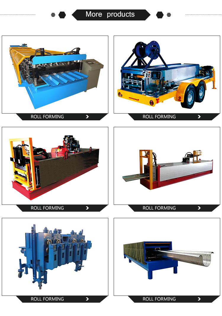 glazed roof tile roll forming machine