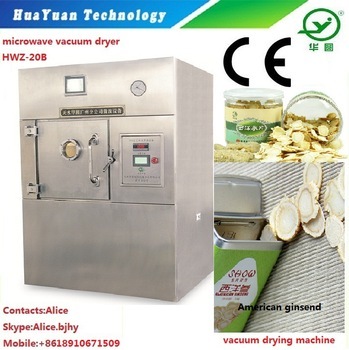 Microwave Vacuum Fruit Slice Dryer