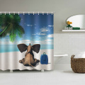 Elephant Waterproof Shower Curtain Animal Bathroom Decor