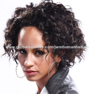 Hot Sale, Africa Curl Synthetic Hair Lace Front Wig, Accepts PayPal Payment