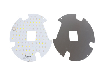 White Al-base Board for LED Aluminum PCB