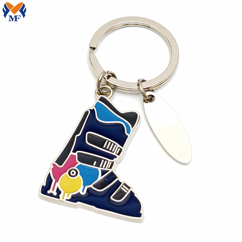 Hadiah Lucu Metal Custom Enamel Painted Keychain