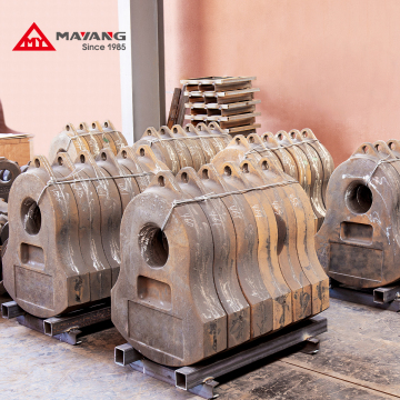 Steel casting Flat Hammer for Hammer Crusher