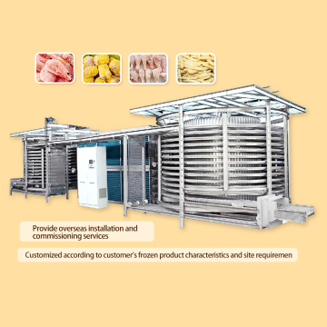 Spiral Freezers for Chicken: 100-3000kg/h IQF Chicken Freezing Solutions