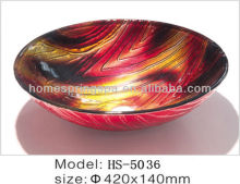 bathroom lavabo glass basin vessel sink sanitary ware manufcturer