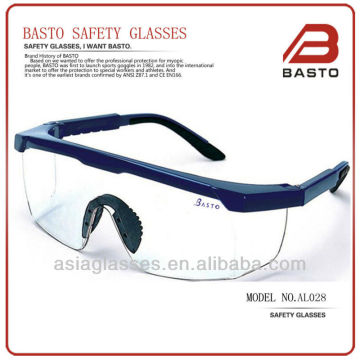 Workplace safety goggles