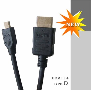 Hdmi 1.4 Type D Cable 