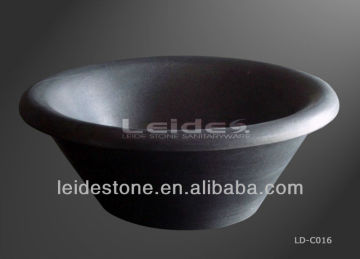 Black granite antique stone sinks