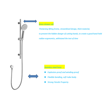 Miglior set di aste doccia cromate