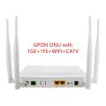 Banda dupla WiFi 2.5g para GPON com CATV