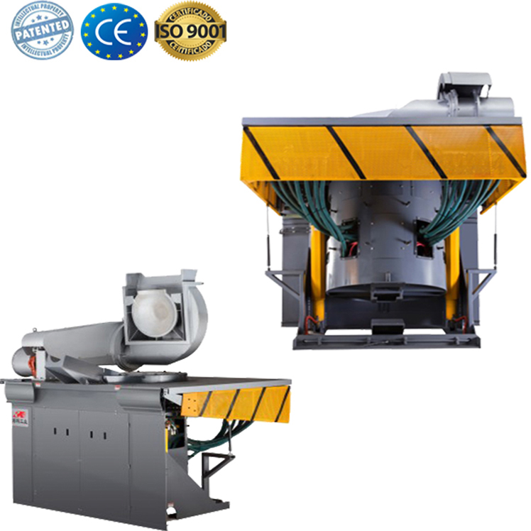 Electronic induction steel melting machine