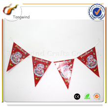 Christmas string flag