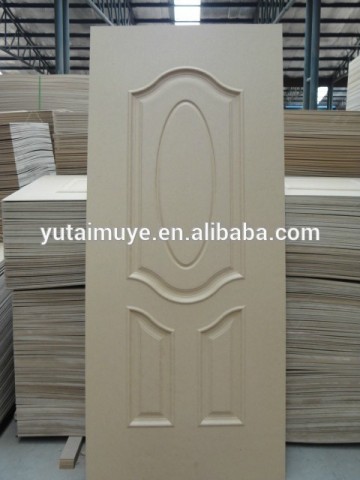 China supplier deep molded mdf door skin/melamine door skin