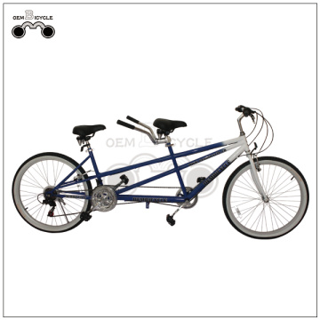 26 Inch 18 Speed Beach Style Tandem Bicycle