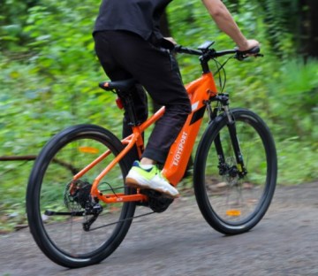 Black Electric Bike 35 Mph