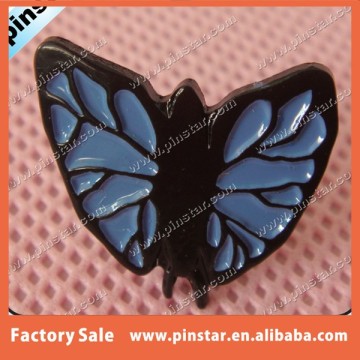 Wholesales Blue Butterfly Badge Pin Manufacturer In China