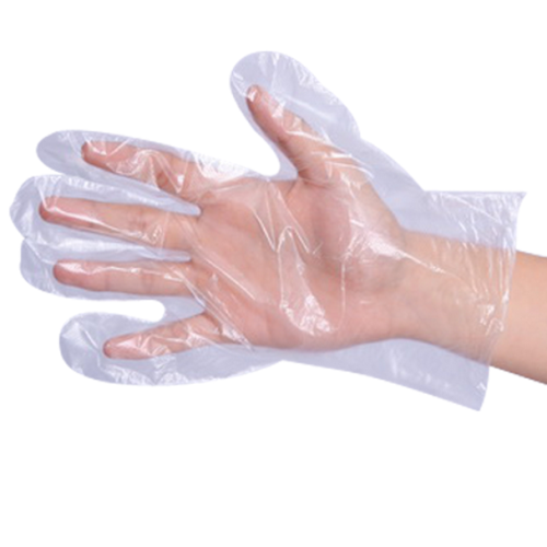 Food grade disposable gloves, PE gloves
