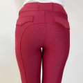 Classic Red Women&#39;s Breathable Equestrian Pants
