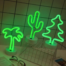 Neon Signs: Alien Planet Rocket LED Neon Light Decor for Bedroom Wall Art