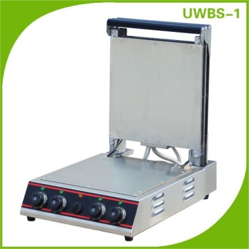 2015 Stainless Steel waffle maker shapes/custom plate/rectangle waffle maker UWBS-1