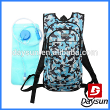 Camo Hydration Pack with 2L Backpack Water Bladder