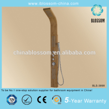 bathroom bamboo shower panel