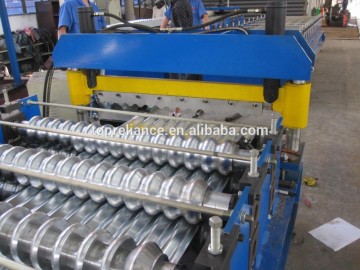 Aluminium roofing sheet making machine