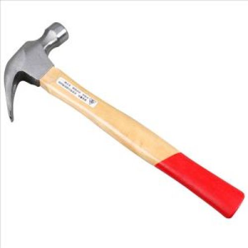 Claw hammers with wooden handle