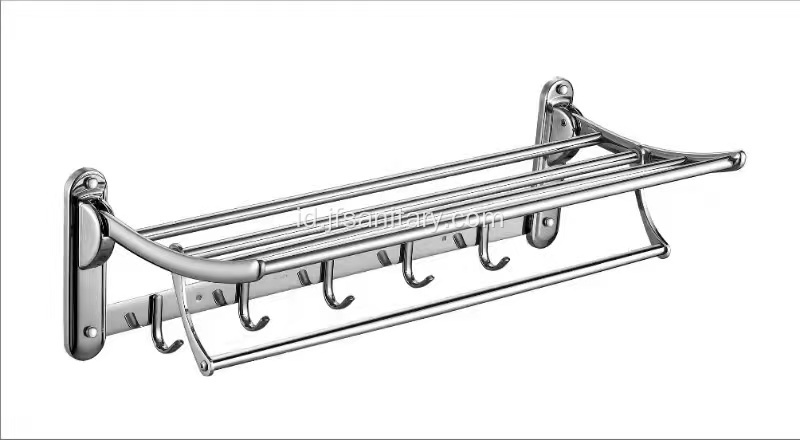 Rak handuk modern putar handuk bar dengan kait