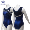 ชุดบอดี้ยิมนาสติกสาวที่กำหนดเอง Sparkle Gymnastics Leotards