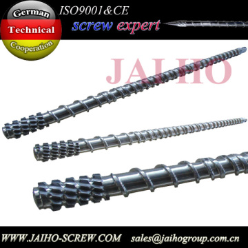 Alloy Screw for Film Machine/PE Rewinding Film Blowing Extruder Screw/Taiwan Type Screw Barrel