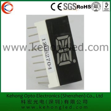KH10397CSR1D 1 digit 0.39 inch LED Alphanumeric Display