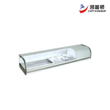 Curved Glass Sushi Display Refrigerator