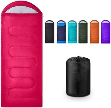 Lightweight Polyester Nylon Mummy Sleeping Bag for Cold Weather - Suitable for Adults and Kids
