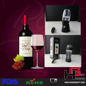 Acryl Wine Decanter, Plastic Wine Aerator