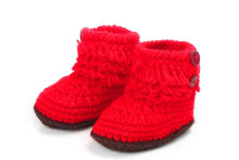Wholesale Handmade Crochet Baby Booties Infant Shoes