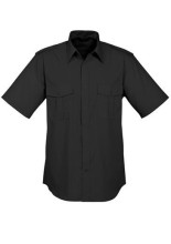 Mens EPAULETTE short sleeve shirts custom clothes model man shirt