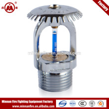upright 141 degree fire sprinkler