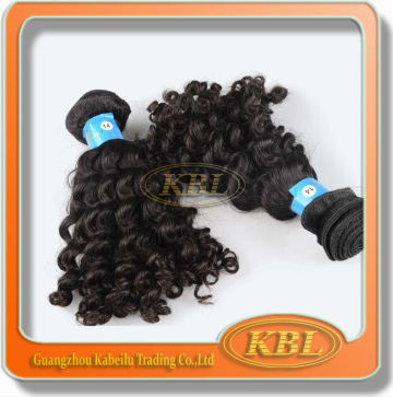 Raw virgin unprocessed mongolian kinky curly hair weave