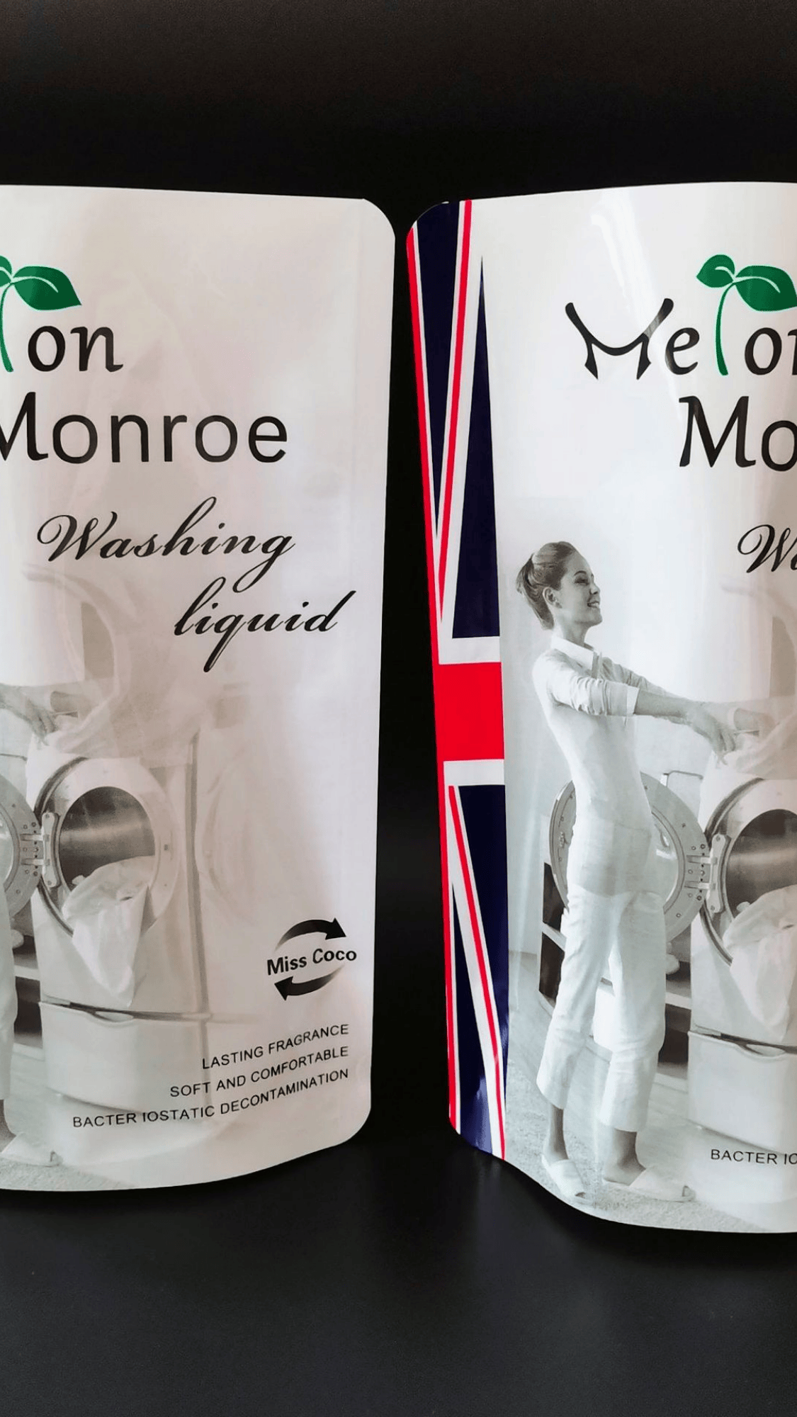 ถุงปิดผนึกสามด้านสำหรับการส่งออกสำหรับน้ำยาซักผ้า Export‑oriented Three‑Side Sealed Bags for Laundry Detergent