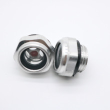 High-Quality Aluminum Oil Level Plug with Sight Glass for NPT 1/2 Compressor Systems