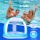 High quality giant floating island inflatable floating