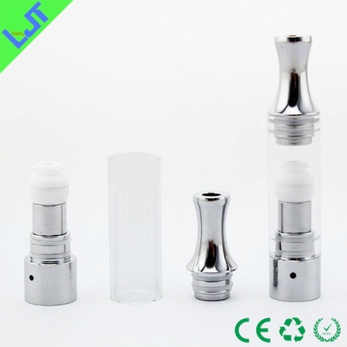 Refillable Atomizer for Wax Oil EGO Style High-End Wax Vaporizer Made of Ceramic and Pyrex Glass