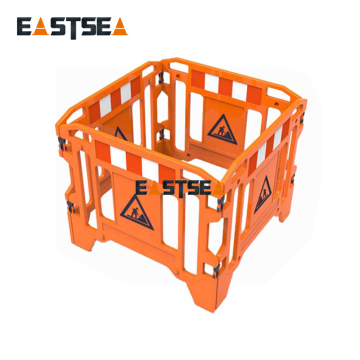 Barricade Gate Portable PE Plastic Road Gate Work fence Barrier