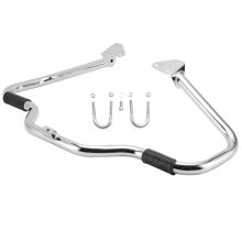 Solid Steel Front Mustache Crash Bar Engine Guard for Harley Davidson Dyna 2000-2017