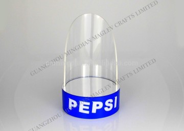 LED PEPSI cola bottle display base, custom led acrylic drink display,Manufacturers selling bottle base with led light