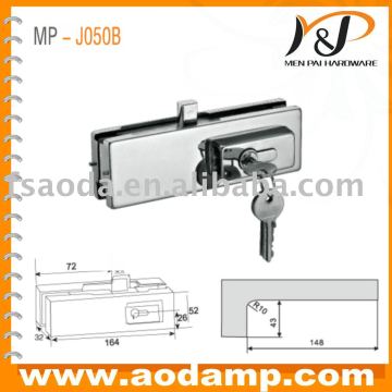 door clamp/patch fitting