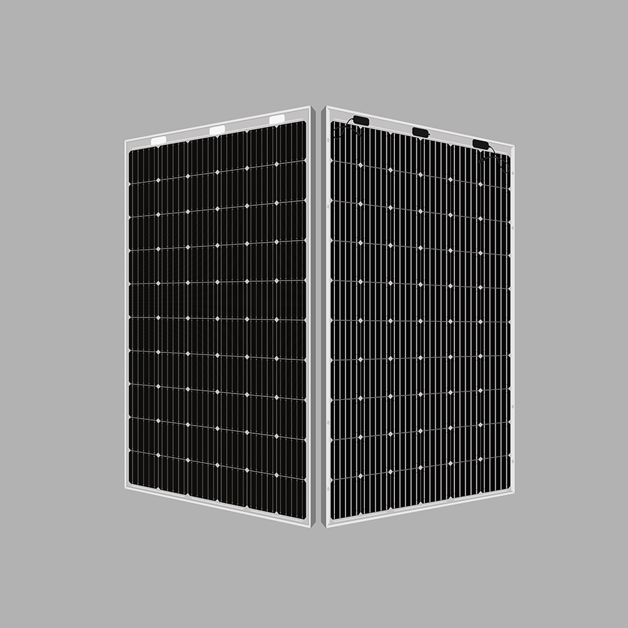 320W Double Glass Transparent Solar Panel Frameless